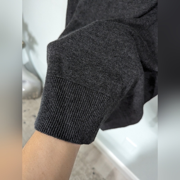 LOFT Size large black long sleeved shirt - Picture 7 of 10